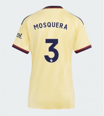 Arsenal Cristhian Mosquera #3 Tredjetrøje Dame 2026-27 Kortærmet